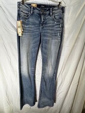 Silver Suki Boot Cut Jeans